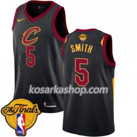 Dres Cleveland Cavaliers J.R. Smith 5 2018 NBA Finals Patch Nike Crna Swingman